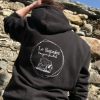 Black hoodie « Le Sapalet »