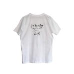 White T-Shirt, Le Sapalet, unisex