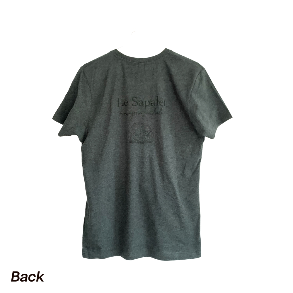 Grey T-Shirt, Le Sapalet, unisex