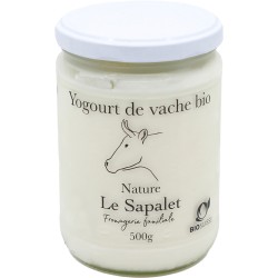 Yogourt vache bio nature 500g