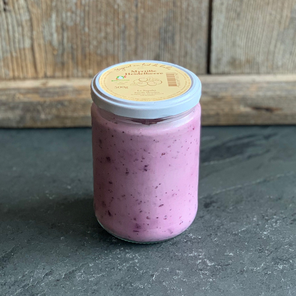Organic blueberry sheep yogurt 500g