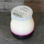 Blackcurrant cow yogurt bio