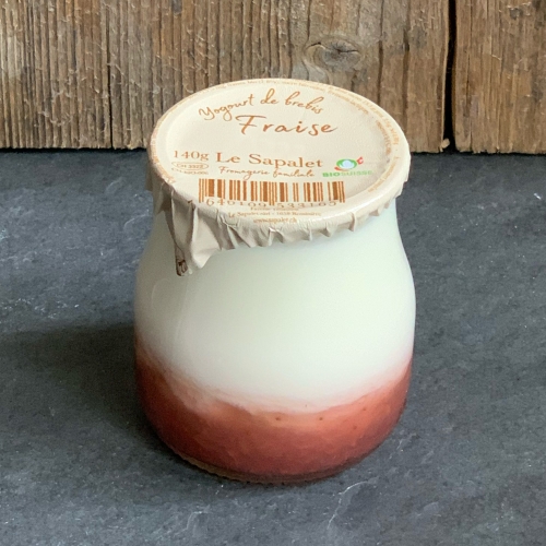 Schafjoghurt Erdbeere bio
