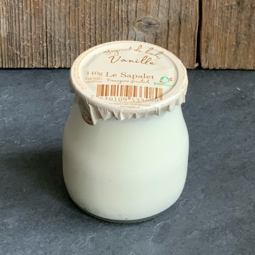Yogourt brebis bio vanille