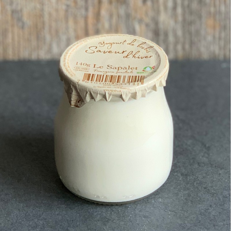 Yogourt brebis bio (CH) saveurs d'hiver