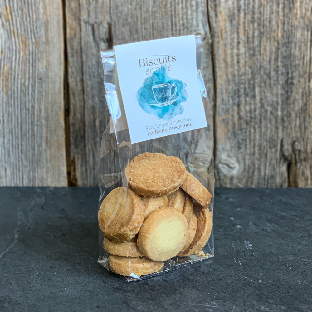 Organic shortbread (sablés)