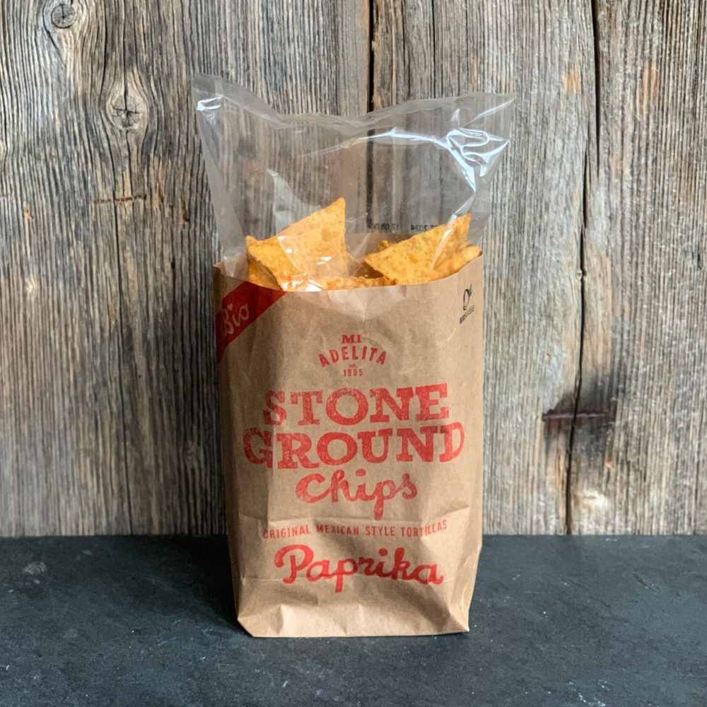 Organic paprika chips