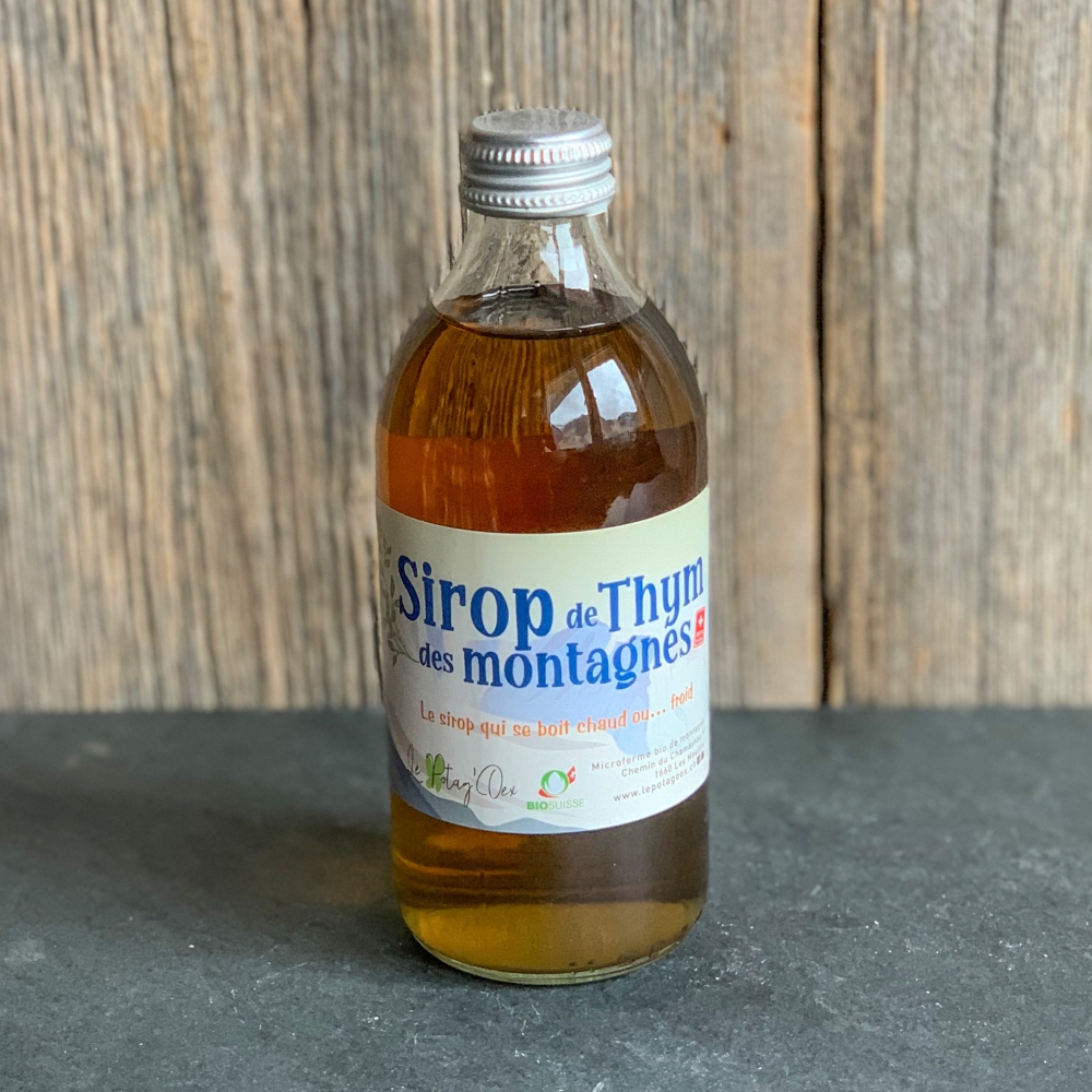 Sirop de thym bio