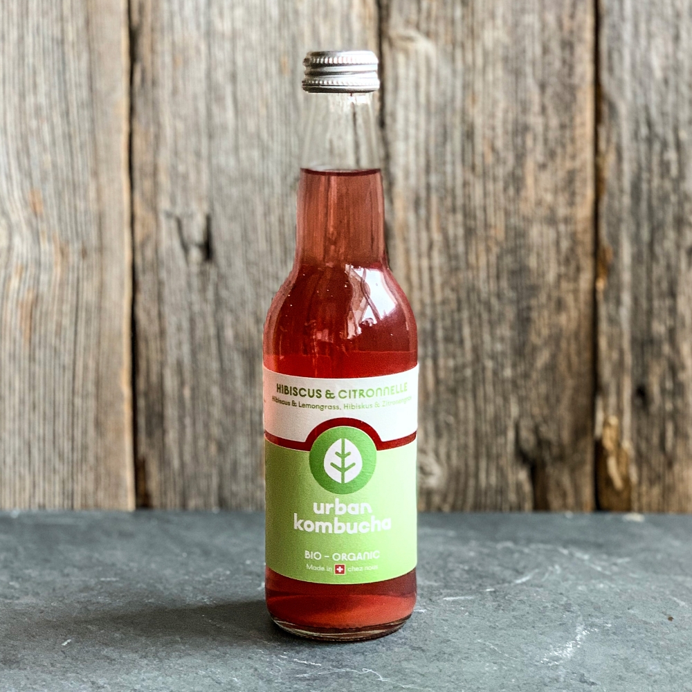 Urban Kombucha Bio Hibiskus/Zitronengras