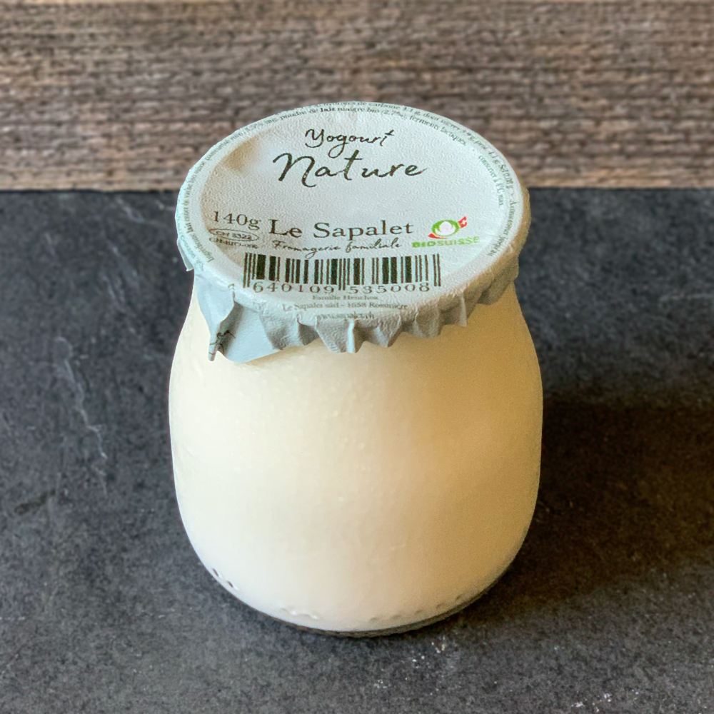 Yogourt vache bio nature