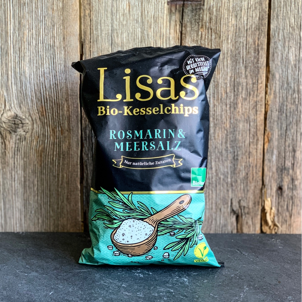 Chips LISAS romarin & sel marin bio