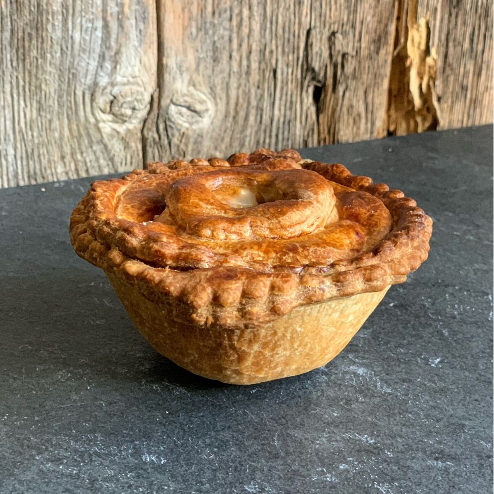 Organic meat pie