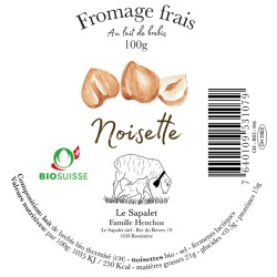Fromage frais de brebis noisette bio