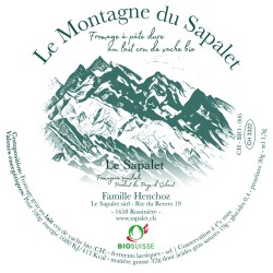 Fromage de montagne bio (CH)