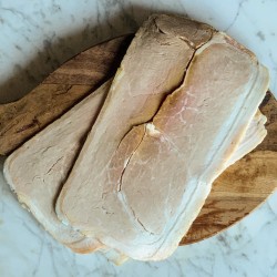 Bio-Rückenschinken, gekocht