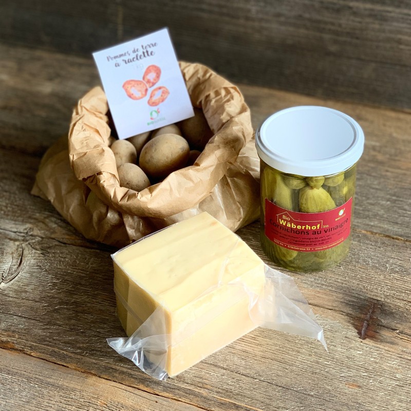 Pack raclette bio